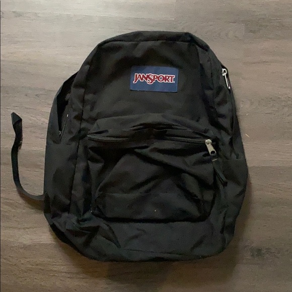 plain black jansport